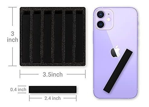 Ha Shi Juego De Pasteles Secos (6 Negro Largos) 1