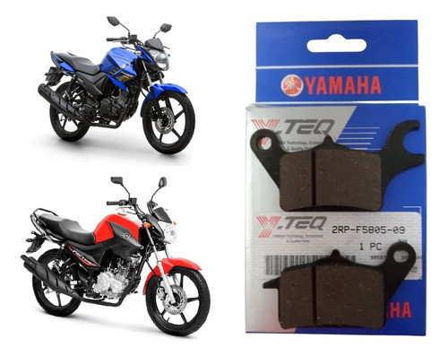 Kit Pastilha Freio Dianteiro Y Teq Factor 150 2022 0