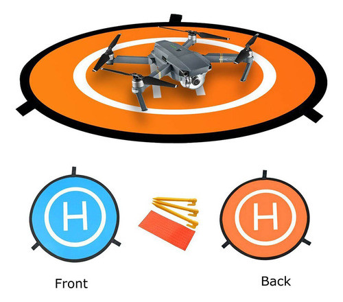 Heliponto Pista De Pouso Plataforma Pad Landing Drone 75cm 1