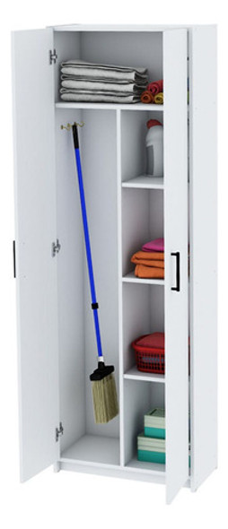 Despensero Organizador Escobero Multiuso 2p Centro Estant 0