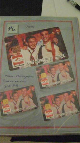 Tarjeta De Telefonica Argentina Jockey Serie P.6 Nva 5 0