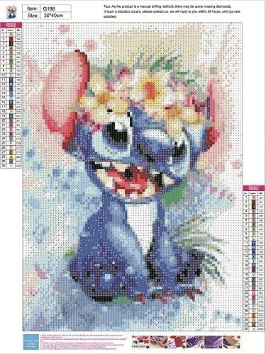 Pintura Por Diamantes Kit Completo 30x40cm -b8n3jwg7 1