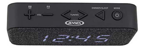 Jensen Jcr-229 Fm Digital Dual Despertador Radio 0