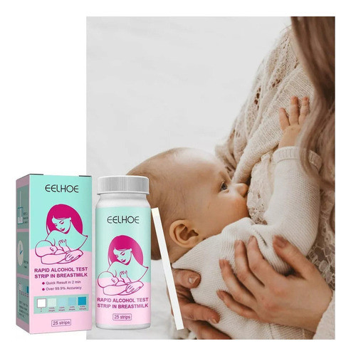 Yi 25 Unidades De Tiras De Teste De Álcool No Leite Materno 1