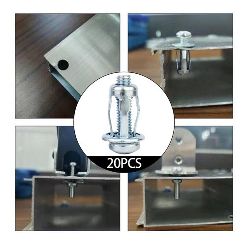 Porca De De Chapa De Ferro Âncoras Ferramenta De 4x20mm 1