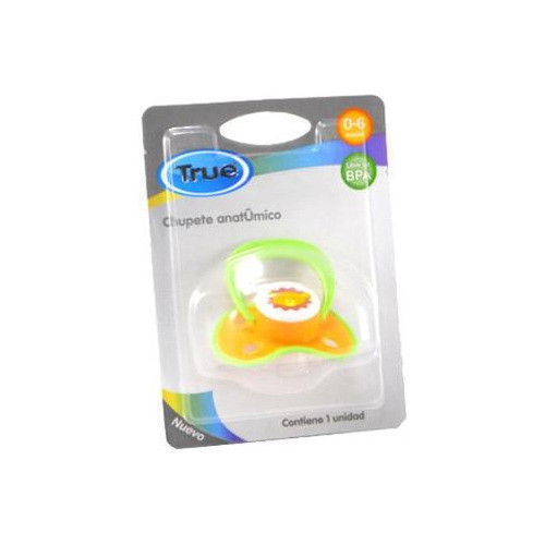 Chupete True Anatómico Borde Decorado N°1 Surtidos 0