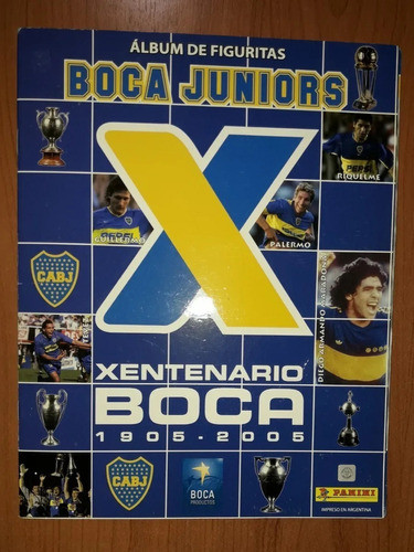 Álbum De Figuritas Xentenario Boca 1905-2005 183 Figuritas 0