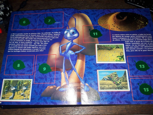 Album De Figuritas Bichos De Uruguay 1
