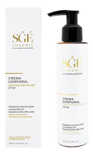Shagmie Kit Anti Age Crema Corporal + Manos + Facial De Dia 1