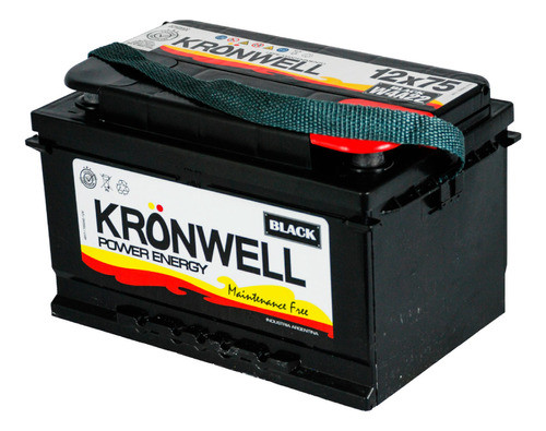 Bateria Kronwell 12x75b Alfa Romeo 145 1.8 Ts 2.0 0