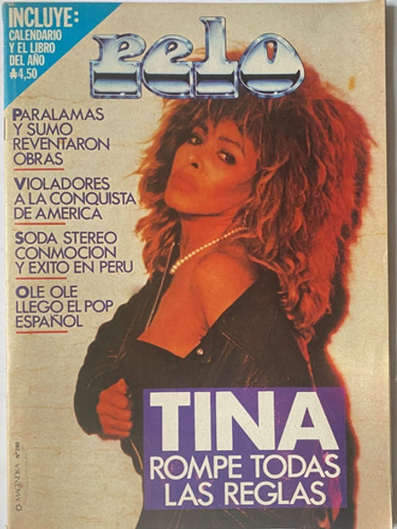 Pelo, 280, Tina, Sumo, Rock, 1986, F12b7 0