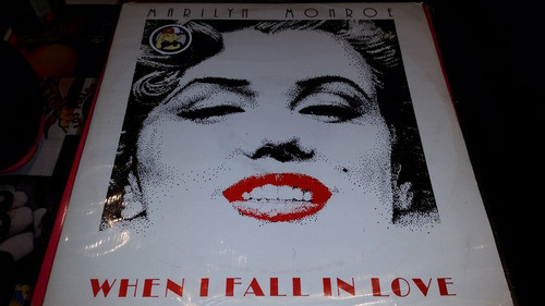 Marilyn Monroe When I Fall In Love Vinilo Maxi Uk 1987 Raro 0