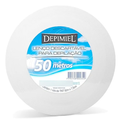 Kit 3 Lenço Tnt Descartável Depimiel Depilação Rolo 50 Mts 1