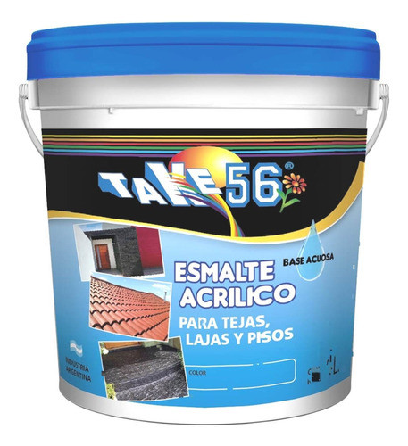 Pintura P/pisos Deportivo Rojo Teja Padle 20lt.+ Pincel 0