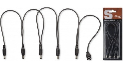 Stagg Cable Transformador 5 Fichas Salidas Pedales 0