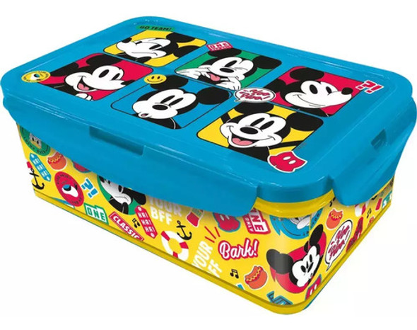Tupper Wabro Rectangular Con Compartimientos Desmontables - 0