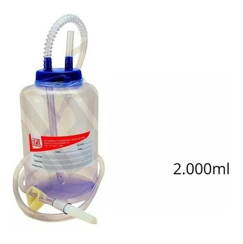 Frasco Sistema Para Drenagem De Mediastino Cpl 2000ml 1