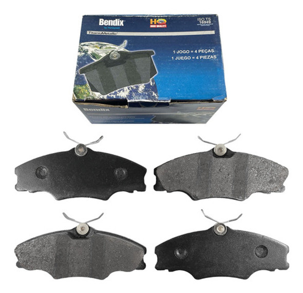 Pastillas Freno Bendix Peugeot 406 Delantera 0