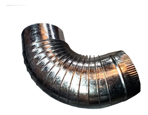 Curva Hermética  Ø 5''  90º Chapa Galvanizada 1