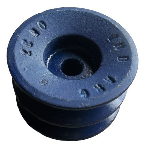 Polea De Fundición Para Correa Serie C 90mm 2 Canales 0