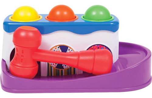 Brinquedo Infantil Buba Interativo Bate Martelo 0