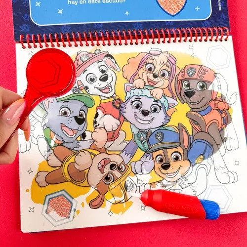 Paw Patrol Agua Wow Xl Album Para Colorear C/ Agua 1