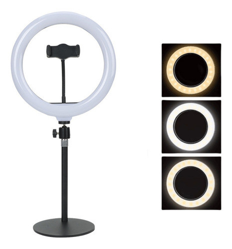 2024 Lâmpada De Mesa Led Com Clipe Para Celular 0