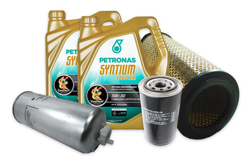 Kit Filtros + Aceite Syntium Ford F-100 Cummins 3.9 2007 - 0