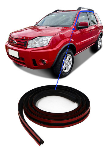 Borracha Pingadeira Superior Ecosport 2003 A 2012 4 Portas 0