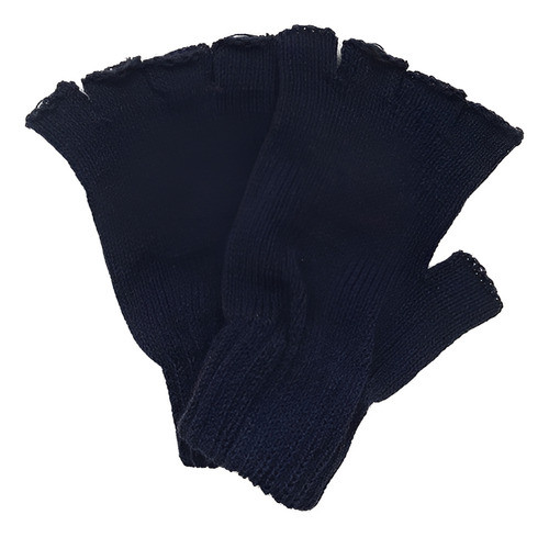 Guante Lana Open Finger X 12 Pares Negros 0