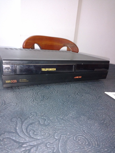 Videograbador Telefunken, C/c/ Remoto,cable Adap Y Manual 0