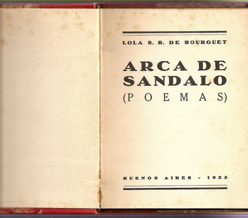 Arca De Sandalo - Lola Bourguet 0