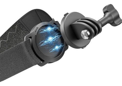Suporte Cabeça Magnético Para Gopro E Similares - Startrc 0