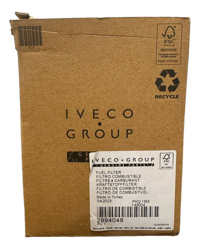 Filtro De Combustible Iveco Stralis / Trakker 2994048 1