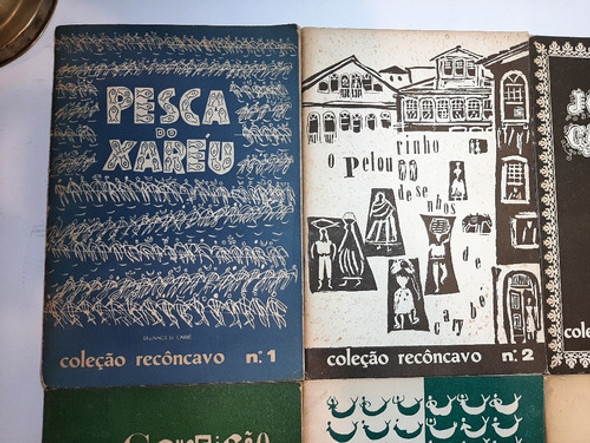 Antiguos Libros Coleção Recôncavo 1° Ed 10 Tomos Ro 817 1