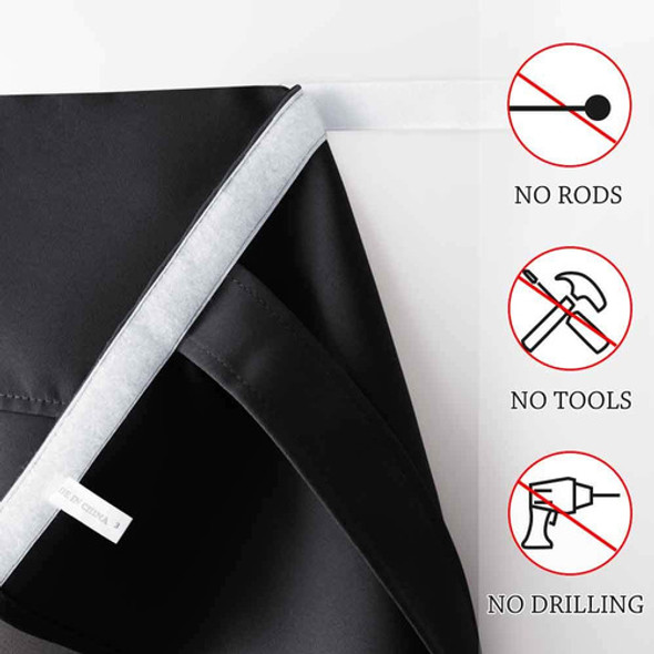 Ryb Home - Cortinas Opacas Para Puerta Francesas, Cortinas P 1