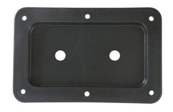 Kit 1 Espelho 2 Furos + 2 Jack P10 Fêmea P/ Caixa De Som 1