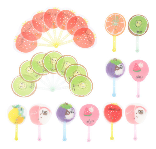 Fã Do Festival Fruit Fan, Presente Pequeno, 12 Unidades 0