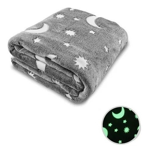 Mantas Polares Luminosas Glow Brilla A La Oscuridad 2mtx1.50 0