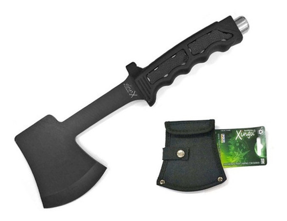 Machadinho Tático Cabo Emborrachado Com Bainha Xingu Xv2560 0