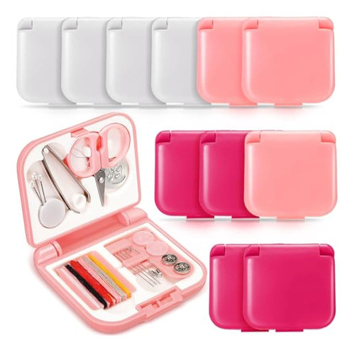Yuxung Kit De Costura De Viaje De 12 Piezas, Mini 0