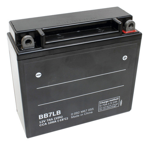 Bateria Moto 7ah Yb7lb Bosch Bb7lb 0