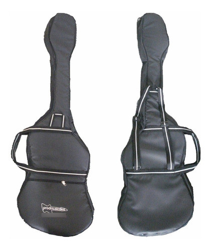 Funda Para Bajo Acolchada De Tela De Avion Bolsillo Envios 0