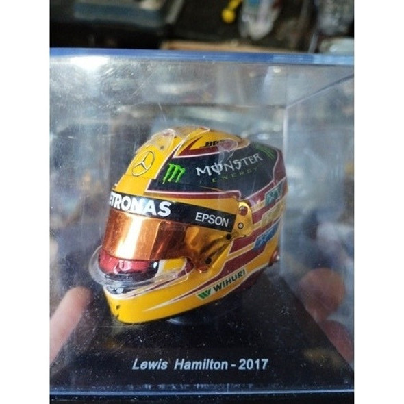 Coleccion Cascos F1. Lewis Hamilton 2017. Nuevo 0