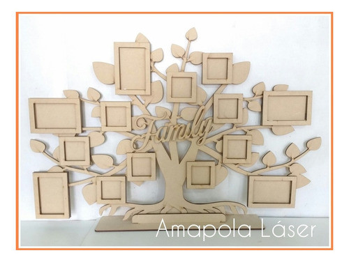 5 Arbol De La Vida. Con Portarretratos 60x40 Cm 0