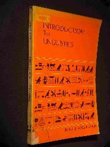 Introduction To Linguistics De Ronald Wardhaugh Pela Mcgr... 0