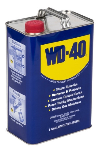 Bidón Wd-40 Aceite Multiuso Lubricante Limpiante 3.78l 0
