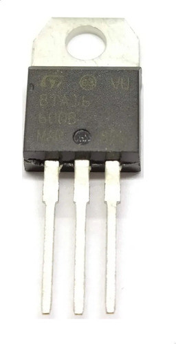 Pack X 5 Bta16-600 Bta16 Triac 16a 600v 0