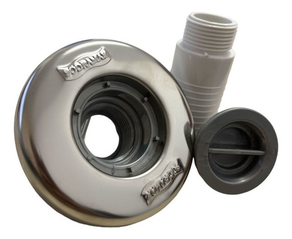 Dispositivo Aspiração Inox Sodramar 50mm Piscina Alvenaria 1