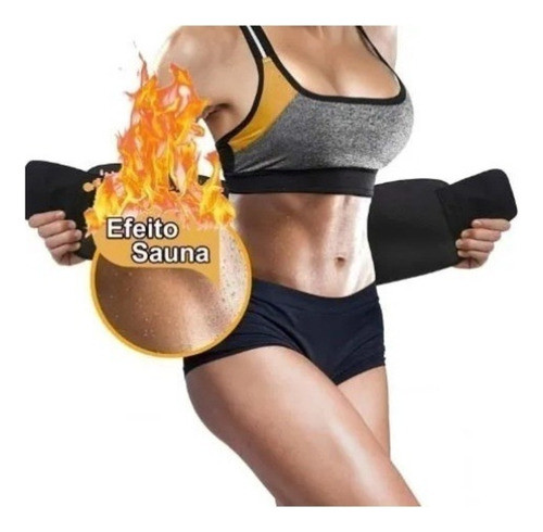 Cinta Modela Sweat Belt Unissex Modeladora Suar De Verdade 1